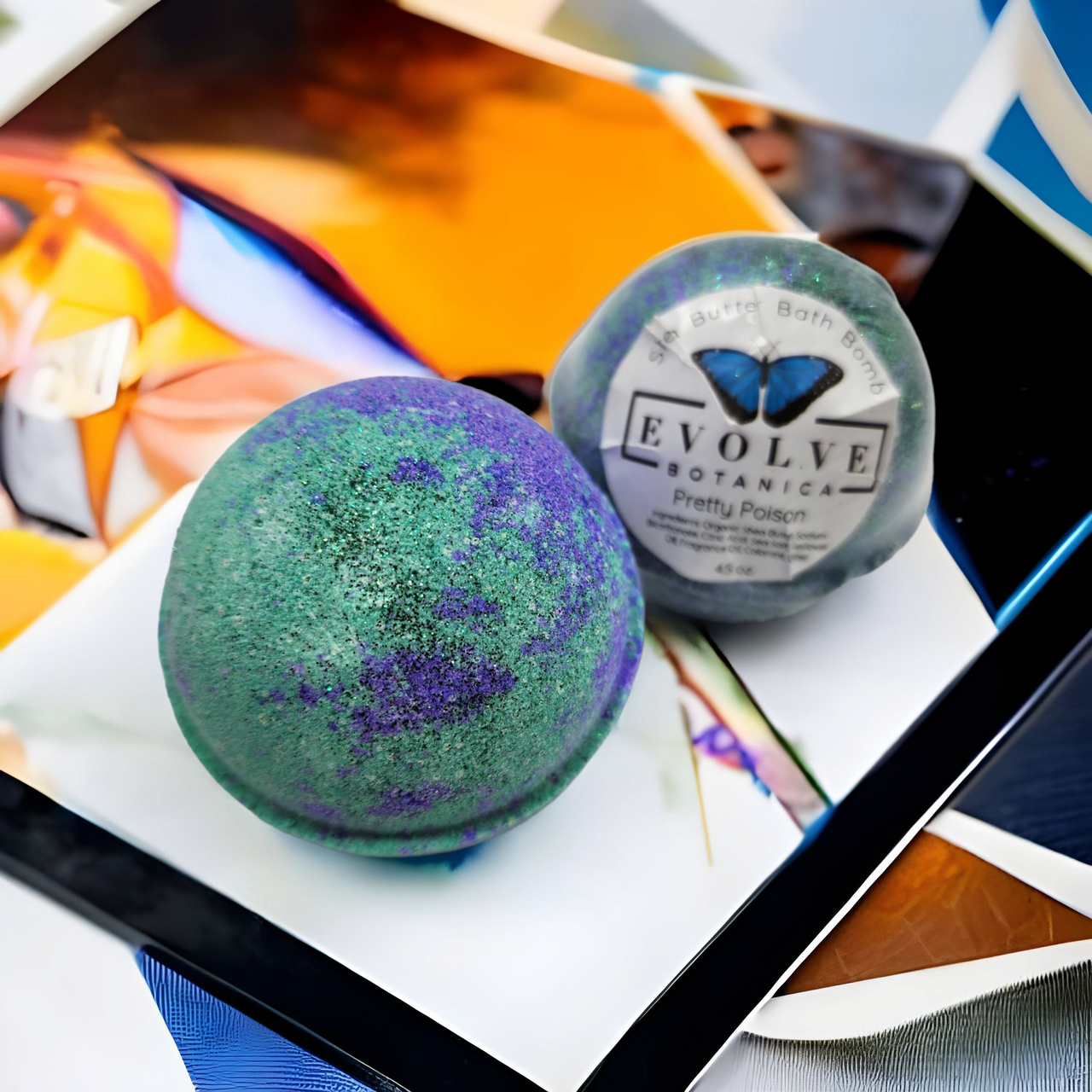 Bath Bomb - Pretty Poison  (Seasonal - Valentines) Evolve Botanica