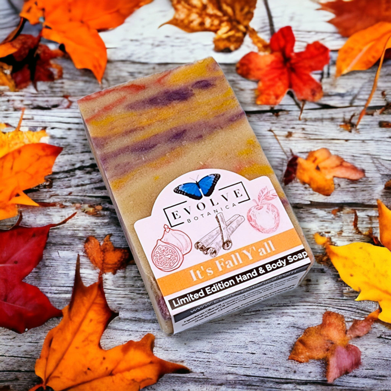 Evolve Botanica Seasonal Soap - It's Fall Y'all (Halloween, Fall, Seasonal)