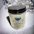 Evolve Botanica Classic 9oz Jam Jar Crystal Soy Candle - It Girl (Sunstone & Red Jasper)