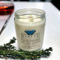 Gin & Juniper 9oz Jam Jar Soy Candle, Prehnite