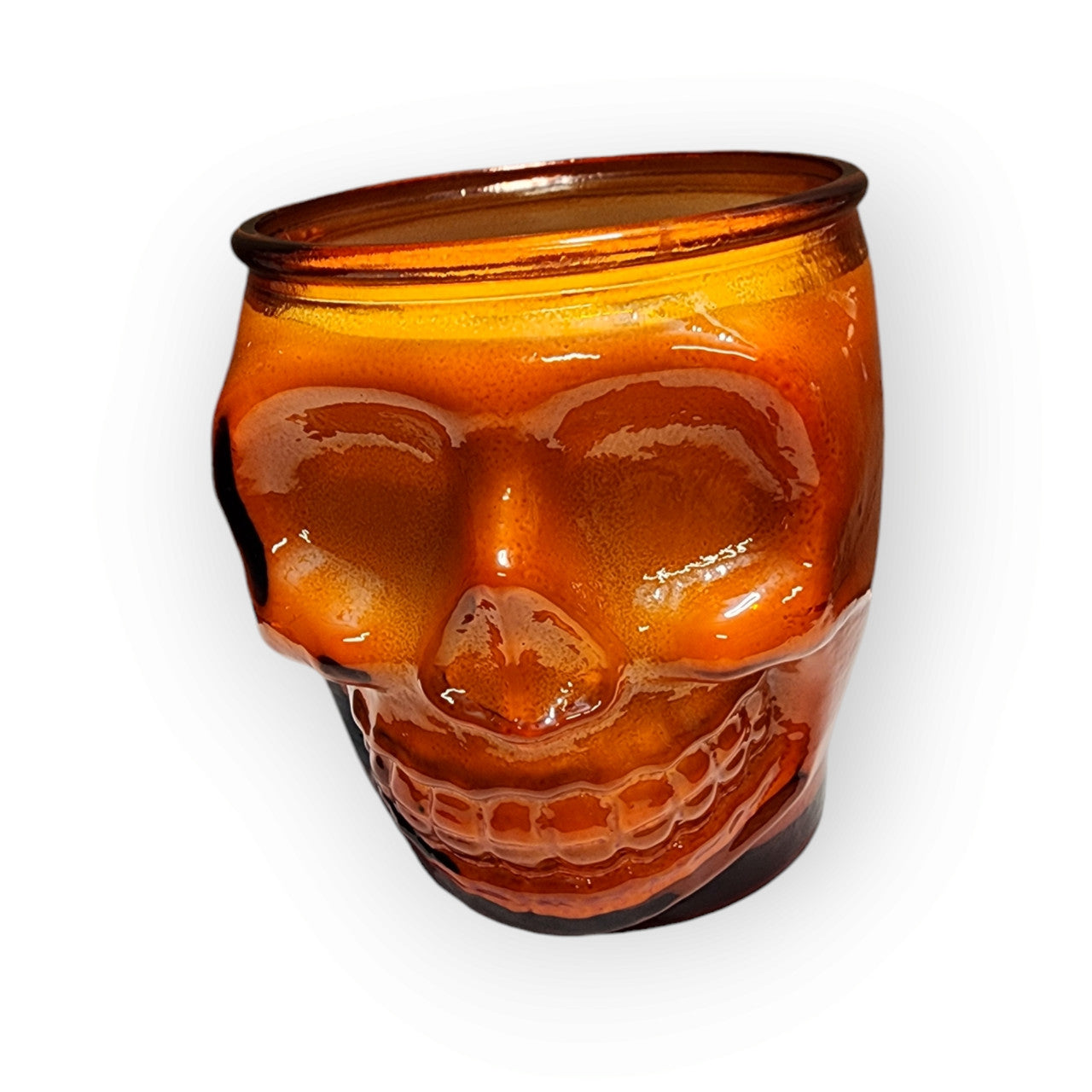 Crystal Skull - Candy Apple (Peach Moonstone)