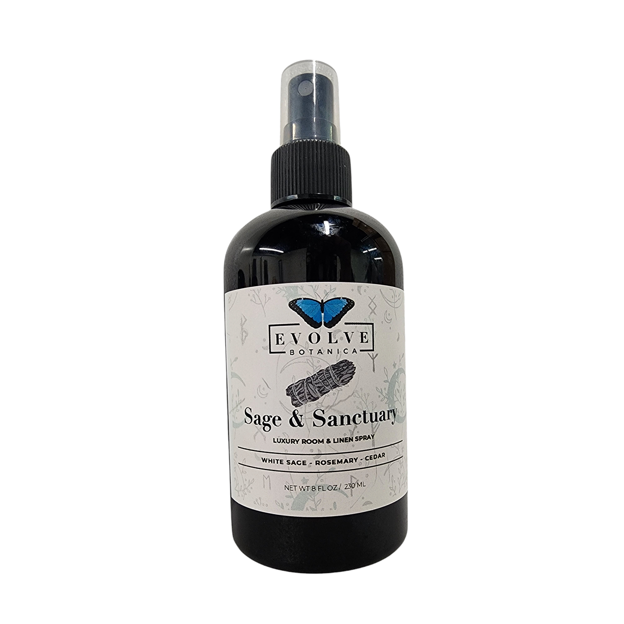 Sage & Sanctuary Room & Linen Spray - White Sage, Rosemary & Cedar