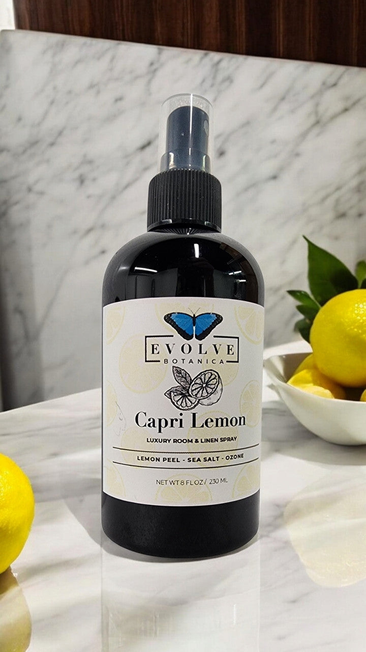 Evolve Botanica Room & Linen Spray - Capri Lemon
