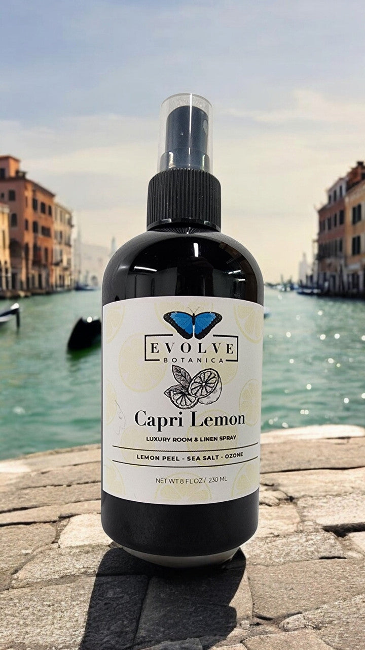 Evolve Botanica Room & Linen Spray - Capri Lemon