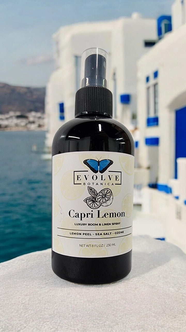 Evolve Botanica Room & Linen Spray - Capri Lemon