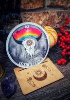 Evolve Botanica Sun and Moon Tarot Card Stand - Card of the Day