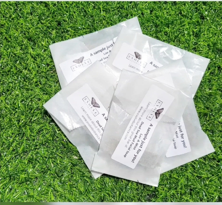 Evolve Botanica Soap Samples - Try us out!