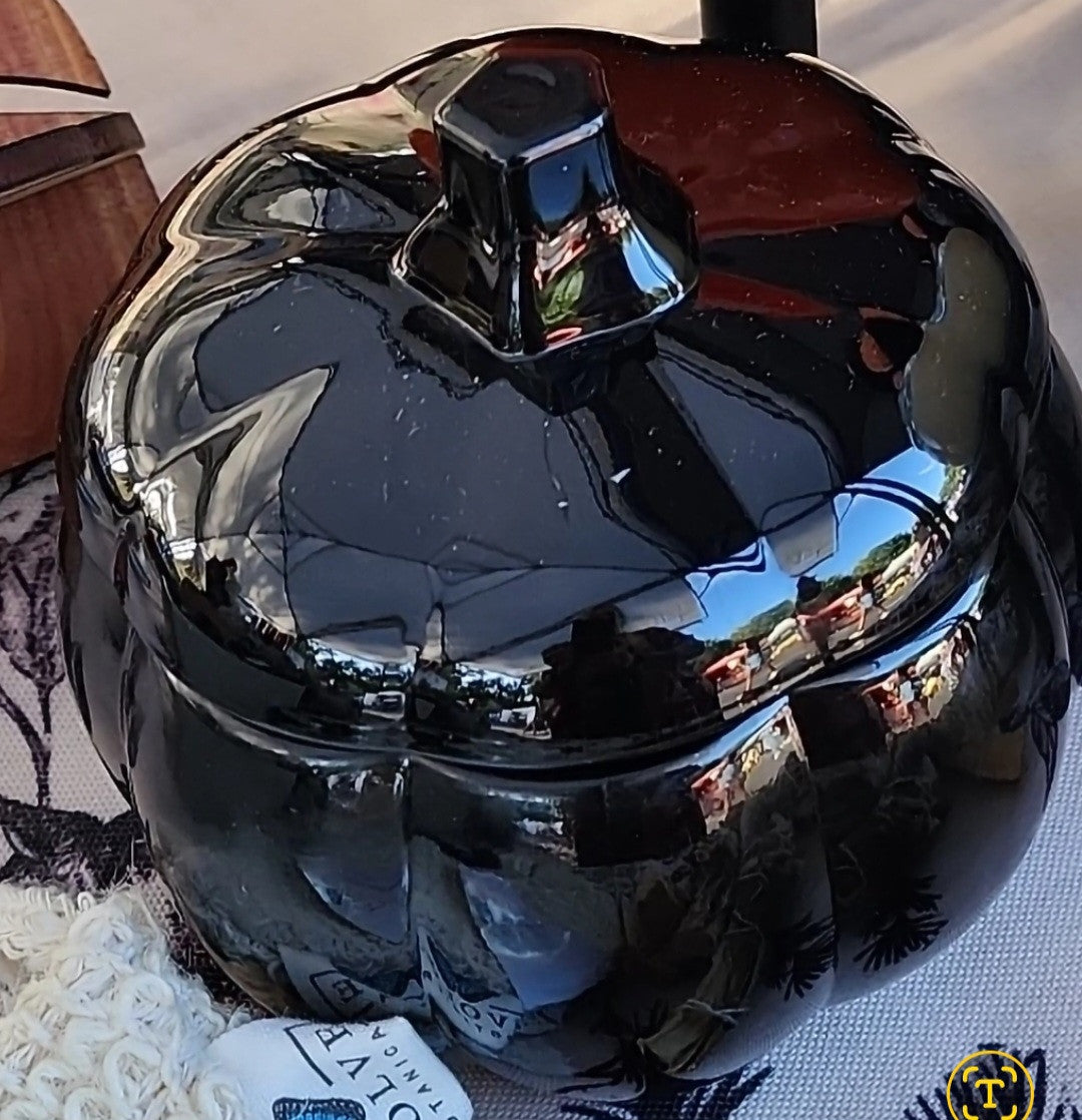 Pumpkin Tourine Candy Dish - Midnight Pumpkin (Super 7)