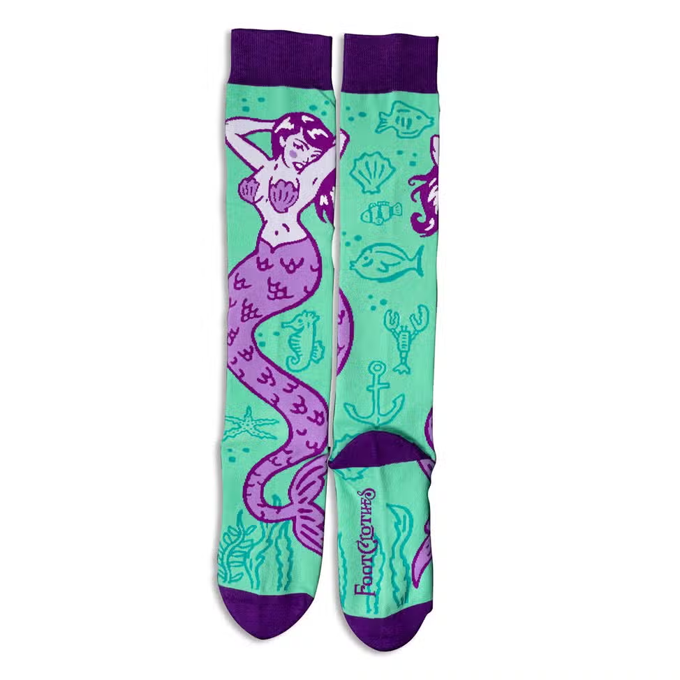 Evolve Botanica Sea Siren Knee High Socks