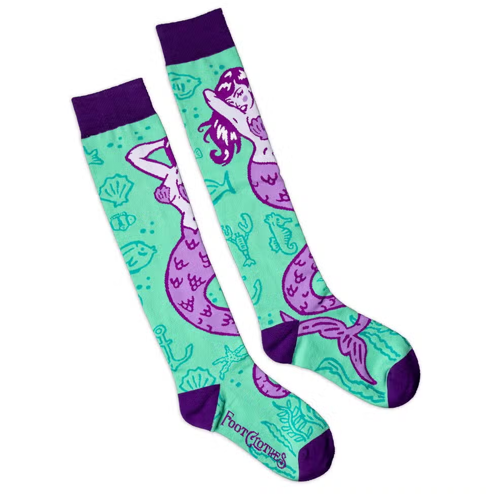 Evolve Botanica Sea Siren Knee High Socks