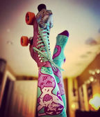 Evolve Botanica Sea Siren Knee High Socks