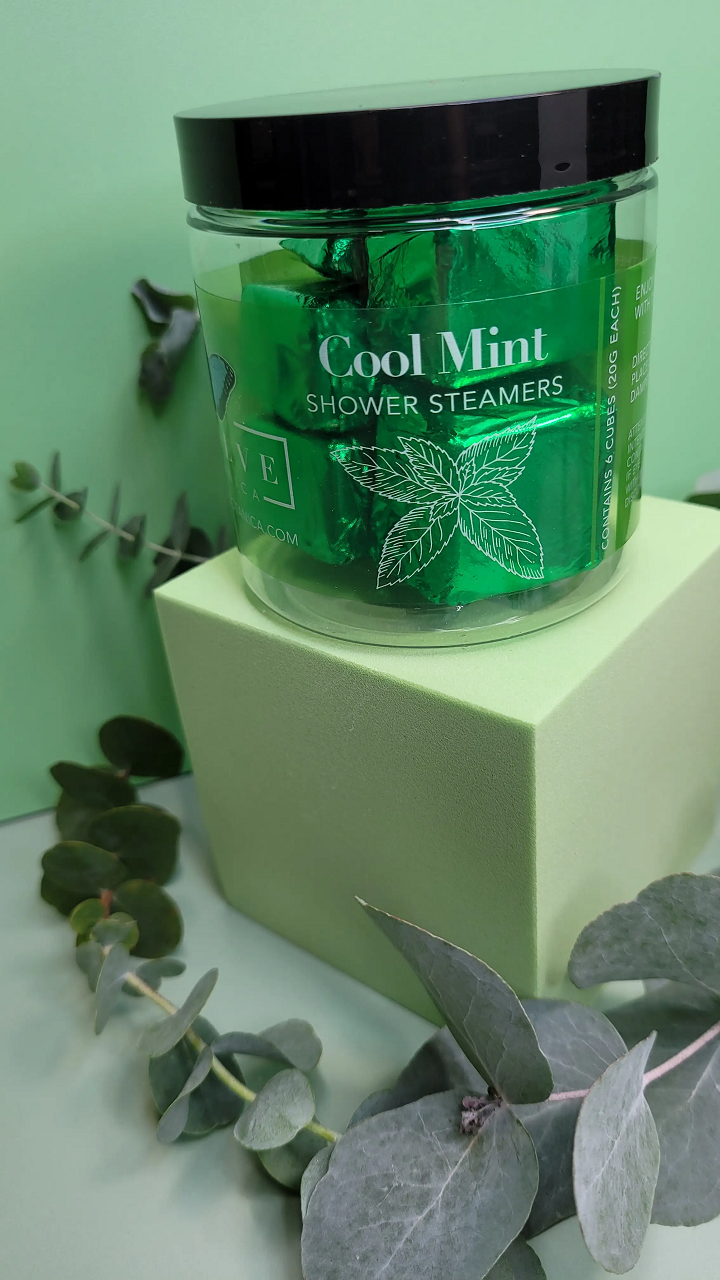 Shower Steamers - Cool Mint Bath & Shower Evolve Botanica