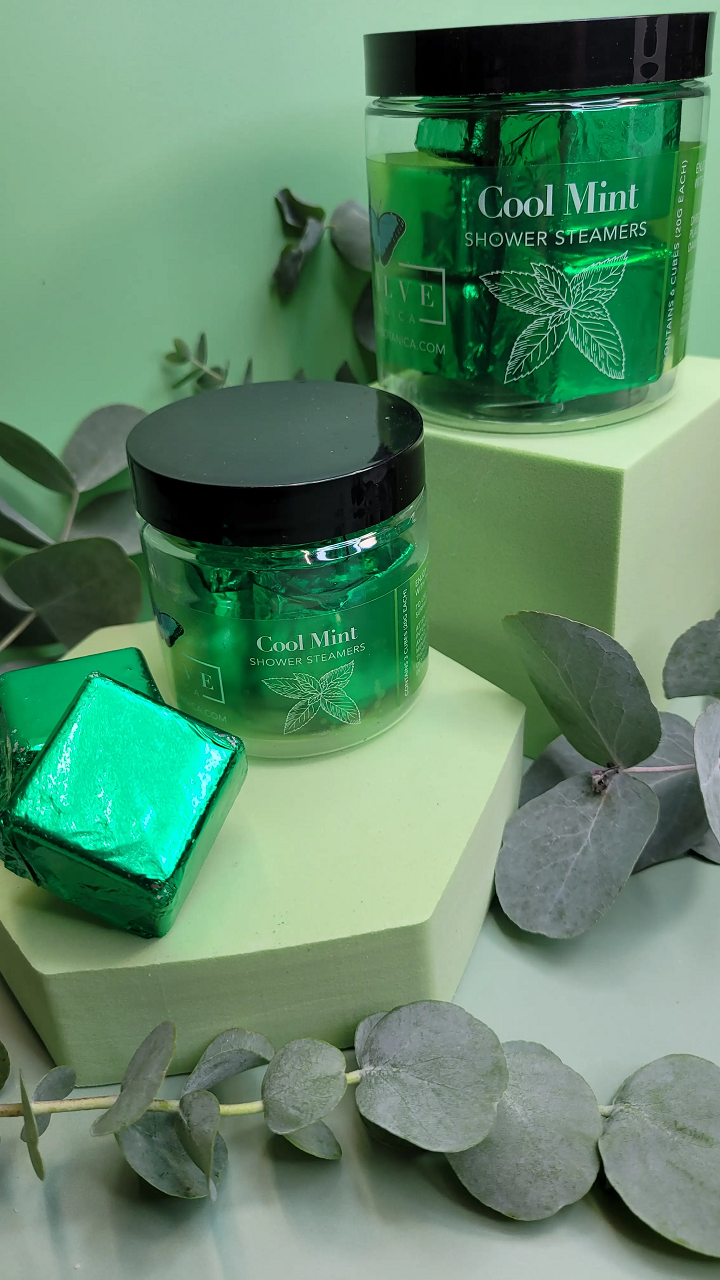 Shower Steamers - Cool Mint Bath & Shower Evolve Botanica