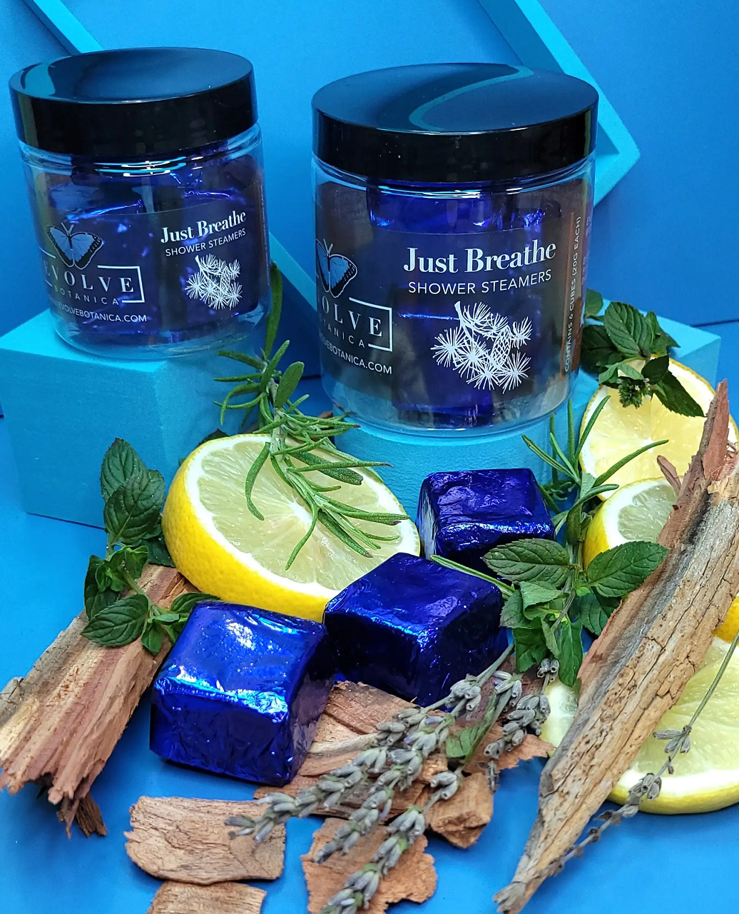 Shower Steamers - Just Breathe Shower Steamers Evolve Botanica