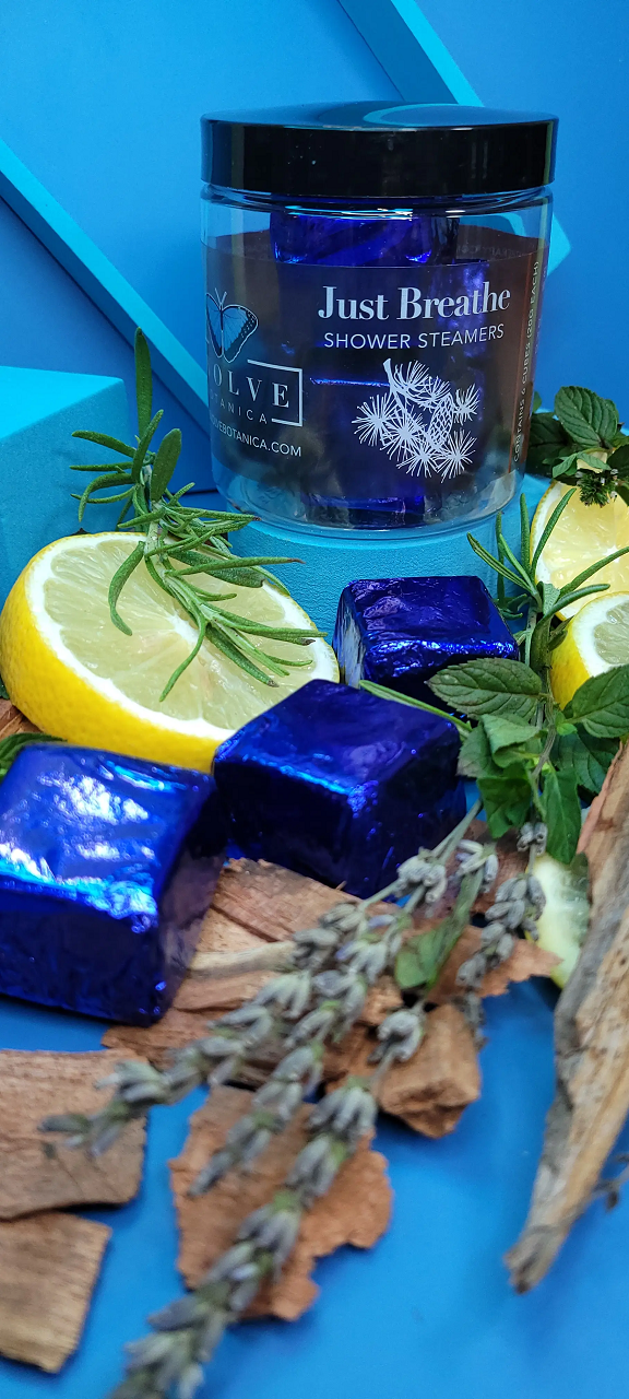 Shower Steamers - Just Breathe Shower Steamers Evolve Botanica