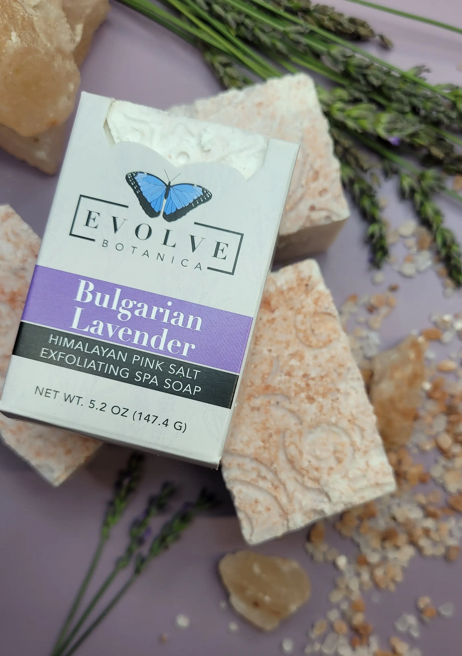 Evolve Botanica Lavender Salt Bar Soap - Thumbnail 2