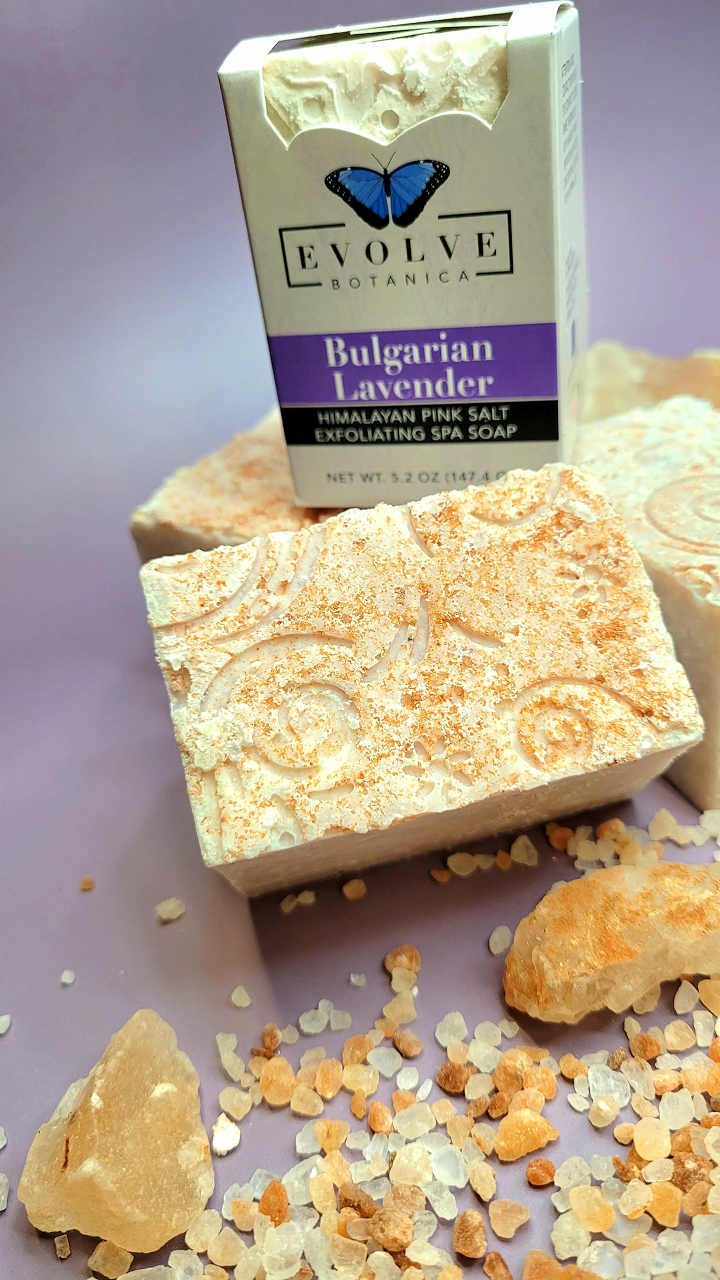 Specialty Soap - Bulgarian Lavender Salt Bar Specialty Soaps Evolve Botanica