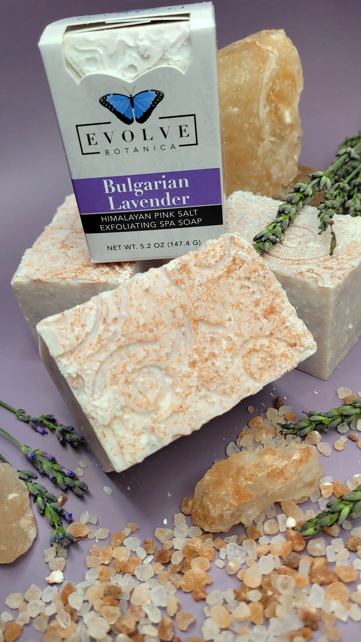 Evolve Botanica Lavender Salt Bar Soap - Thumbnail 3