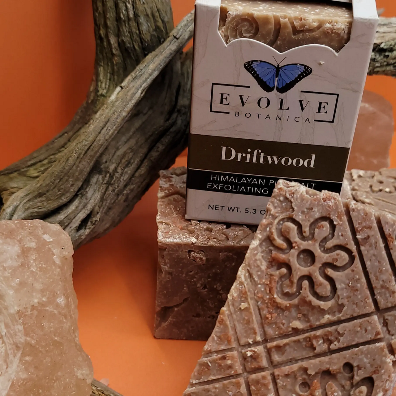 Specialty Soap - Driftwood Salt Bar Specialty Soaps Evolve Botanica