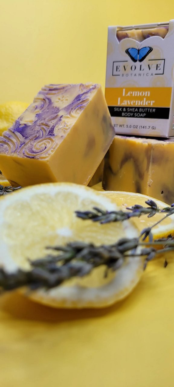 Specialty Soap - Lemon Lavender Silk Specialty Soaps Evolve Botanica