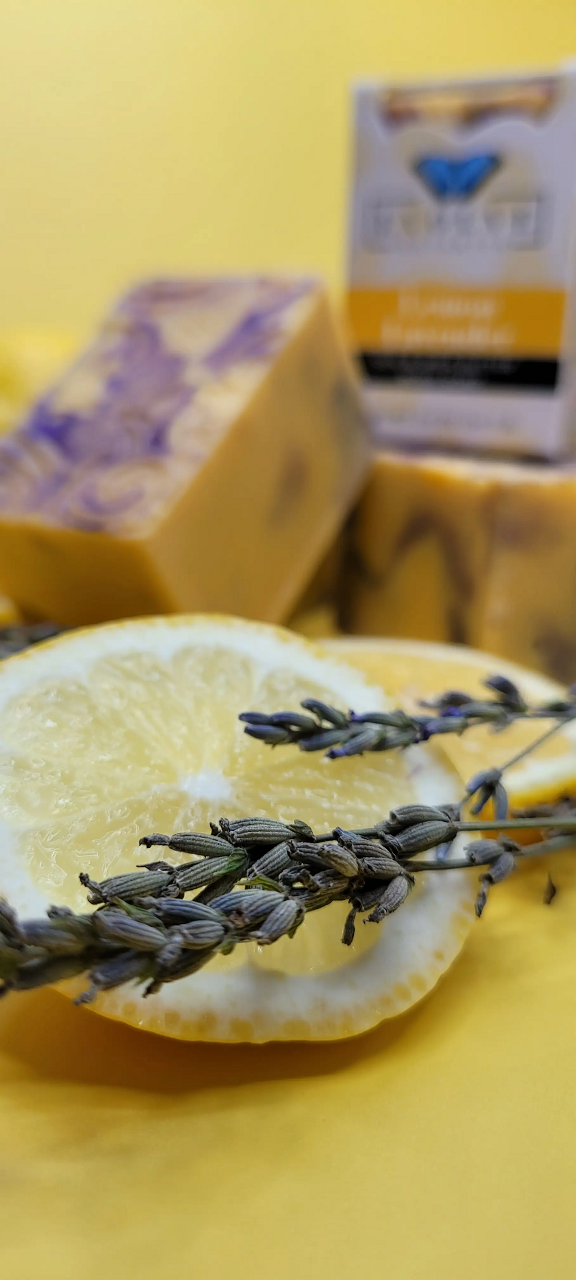 Specialty Soap - Lemon Lavender Silk Specialty Soaps Evolve Botanica