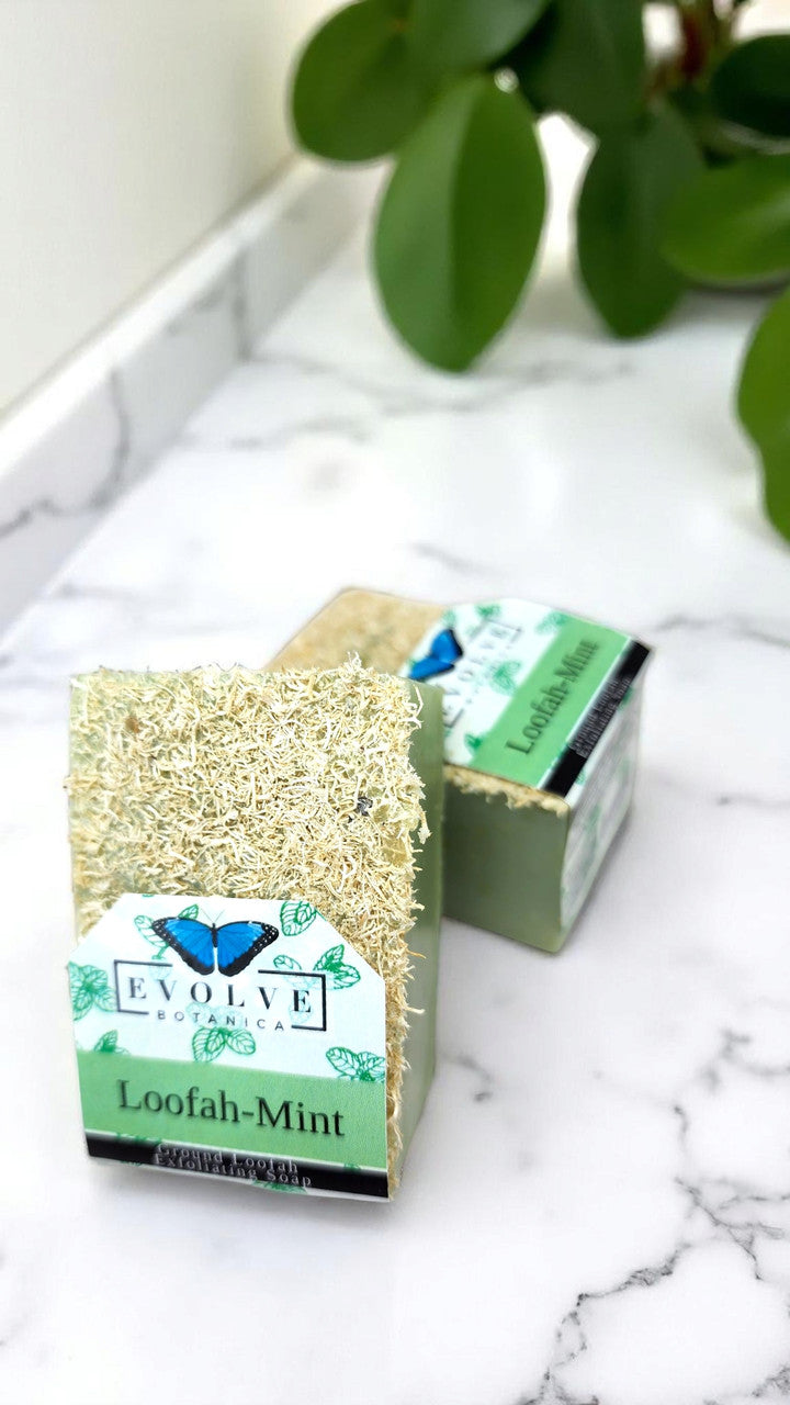 Evolve Botanica Specialty Soap - Loofah-Mint