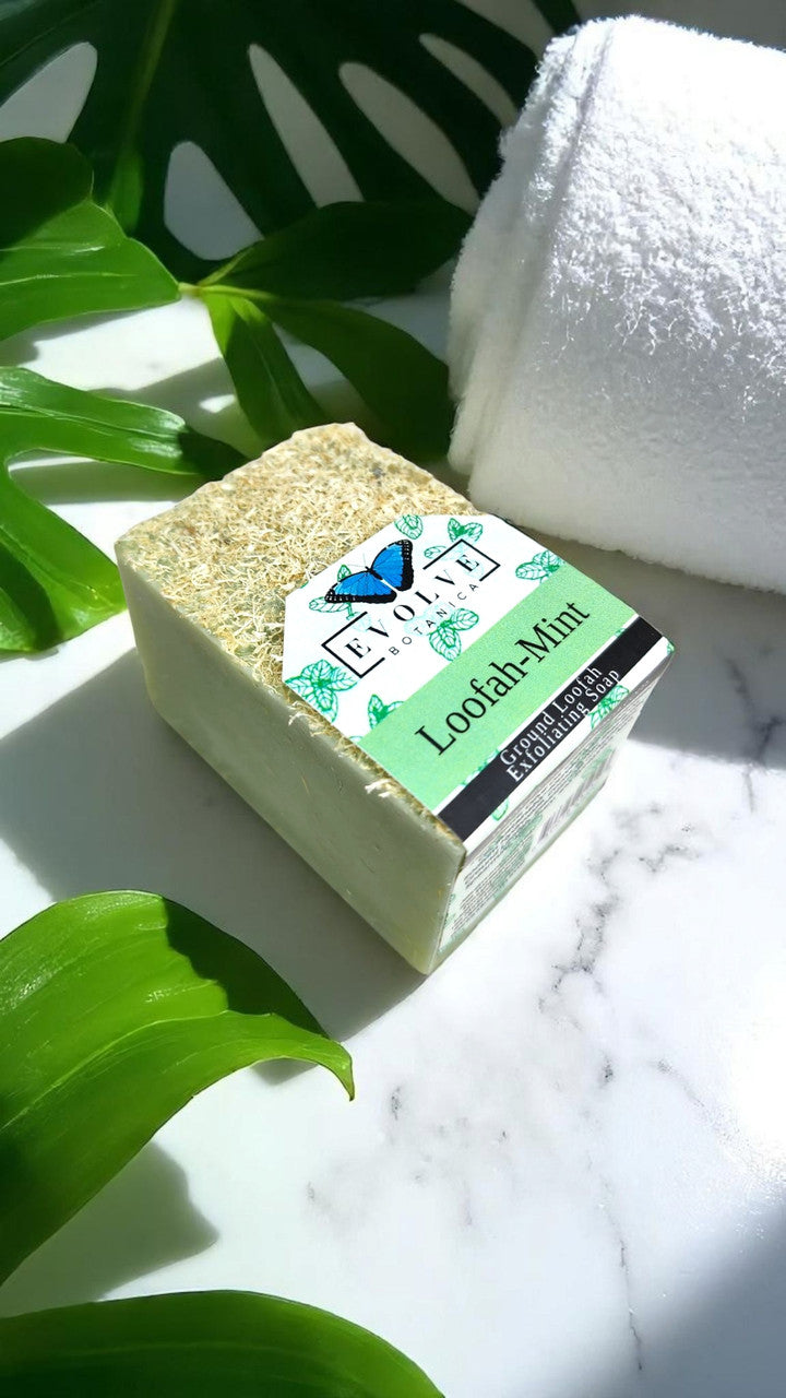 Evolve Botanica Specialty Soap - Loofah-Mint