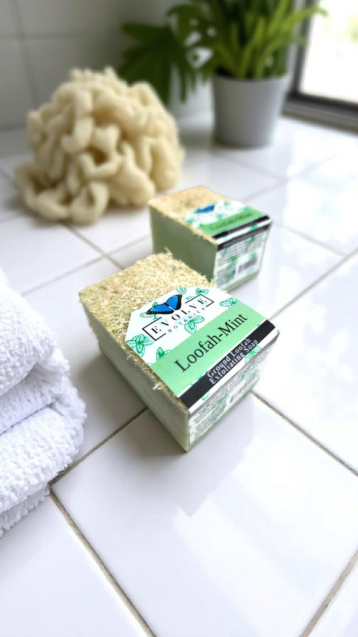 Evolve Botanica Specialty Soap - Loofah-Mint