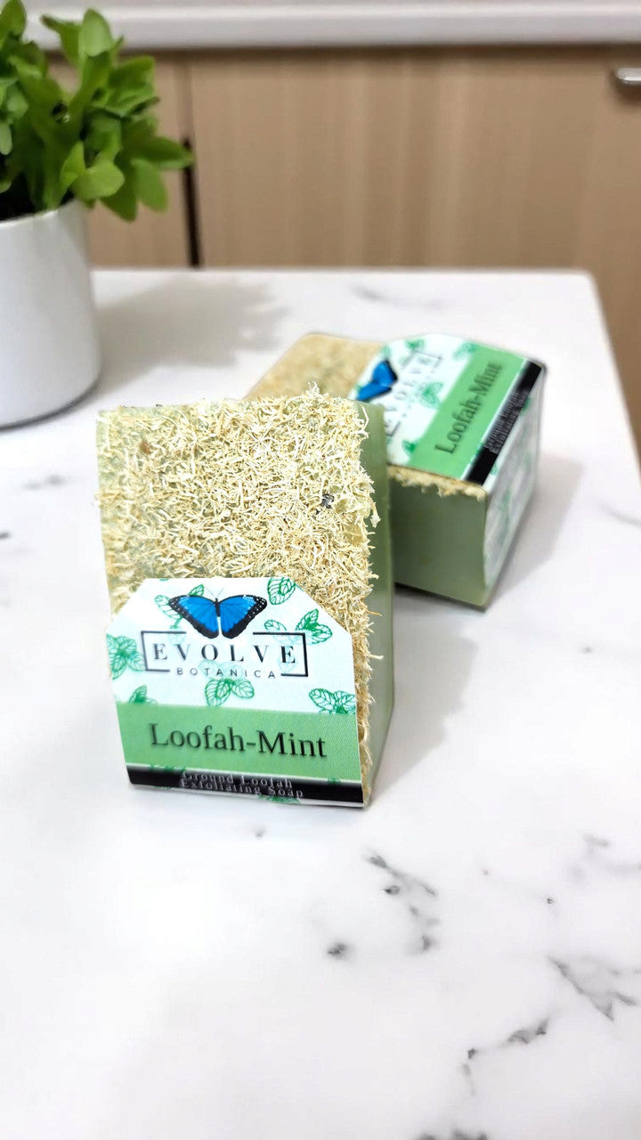 Evolve Botanica Specialty Soap - Loofah-Mint