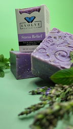 Specialty Soap - Stress Relief Silk Specialty Soaps Evolve Botanica