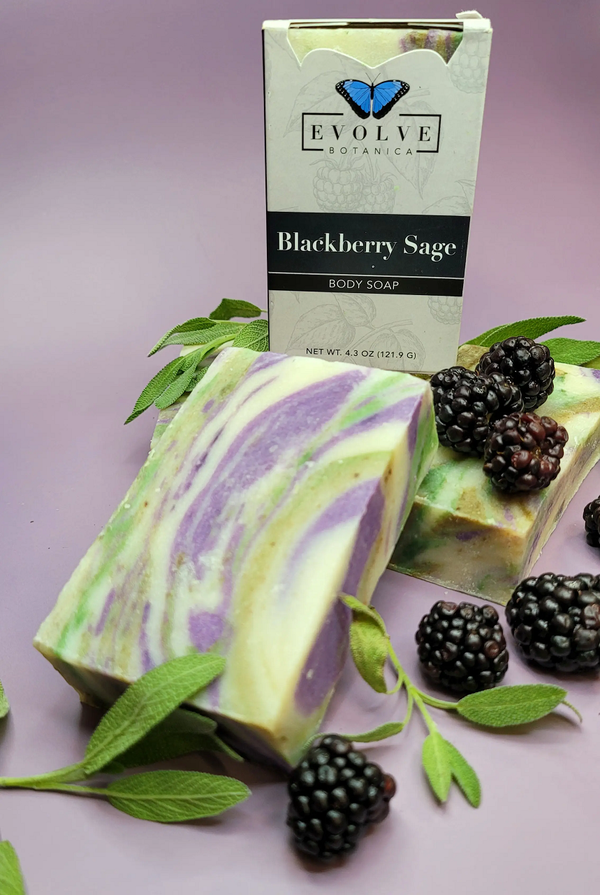 Standard Soap - Blackberry Sage Standard Soaps Evolve Botanica
