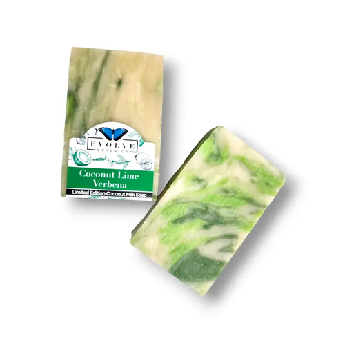 Standard Soap - Coconut Lime Verbena (Seasonal, Summer) Evolve Botanica