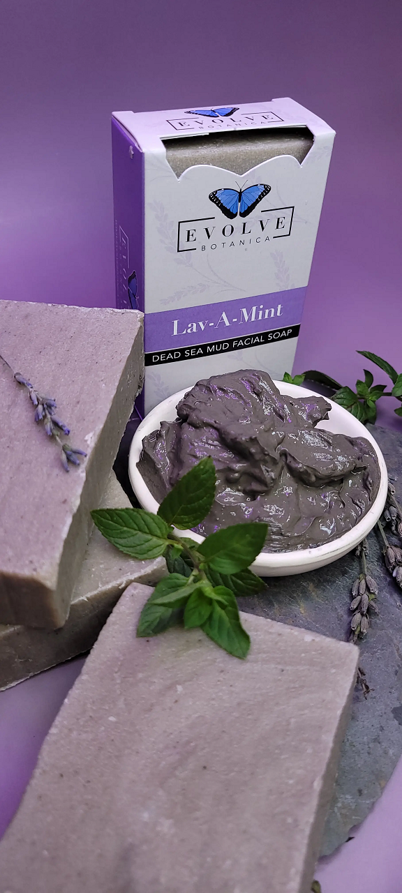 Standard Soap - Lav-A-Mint Dead Sea Mud (Facial Soap) Standard Soaps Evolve Botanica