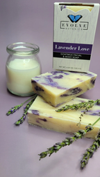 Standard Soap - Lavender Love (Goatmilk) Standard Soaps Evolve Botanica