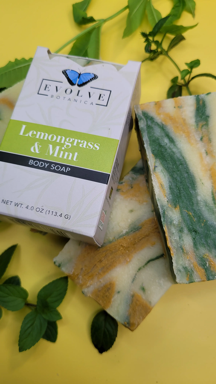 Standard Soap - Lemongrass & Mint Standard Soaps Evolve Botanica