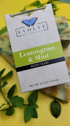 Standard Soap - Lemongrass & Mint Standard Soaps Evolve Botanica