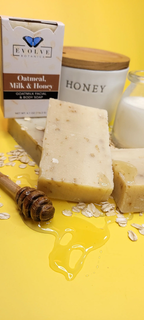 Standard Soap - Oatmeal Milk & Honey (Goatmilk Facial & Body Soap) Standard Soaps Evolve Botanica