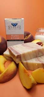 Standard Soap - Peaches and Cream (Goatmilk) Standard Soaps Evolve Botanica