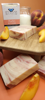 Standard Soap - Peaches and Cream (Goatmilk) Standard Soaps Evolve Botanica