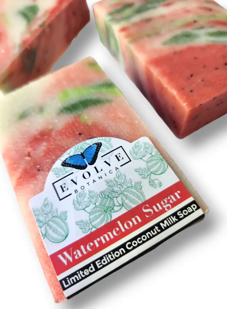 Evolve Botanica Standard Soaps Standard Soap - Watermelon Sugar (Limited Edition)