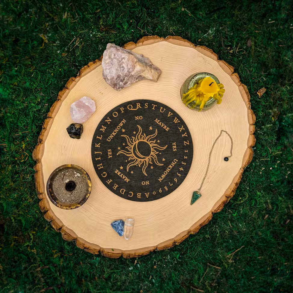 Evolve Botanica Ritual Pursuits Gifts and Accessories Pendulum Board - Sunny Night