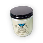 Evolve Botanica Classic 9oz Jam Jar Crystal Soy Candle - Dulce (Red Jasper & Onyx)