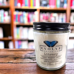 Evolve Botanica Classic 9oz Jam Jar Crystal Soy Candle - Library (Rutilated Quartz)