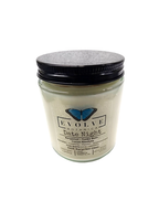 Evolve Botanica Classic 9oz Jam Jar Crystal Soy Candle - Date Night (Rose Quartz & Carnelian)