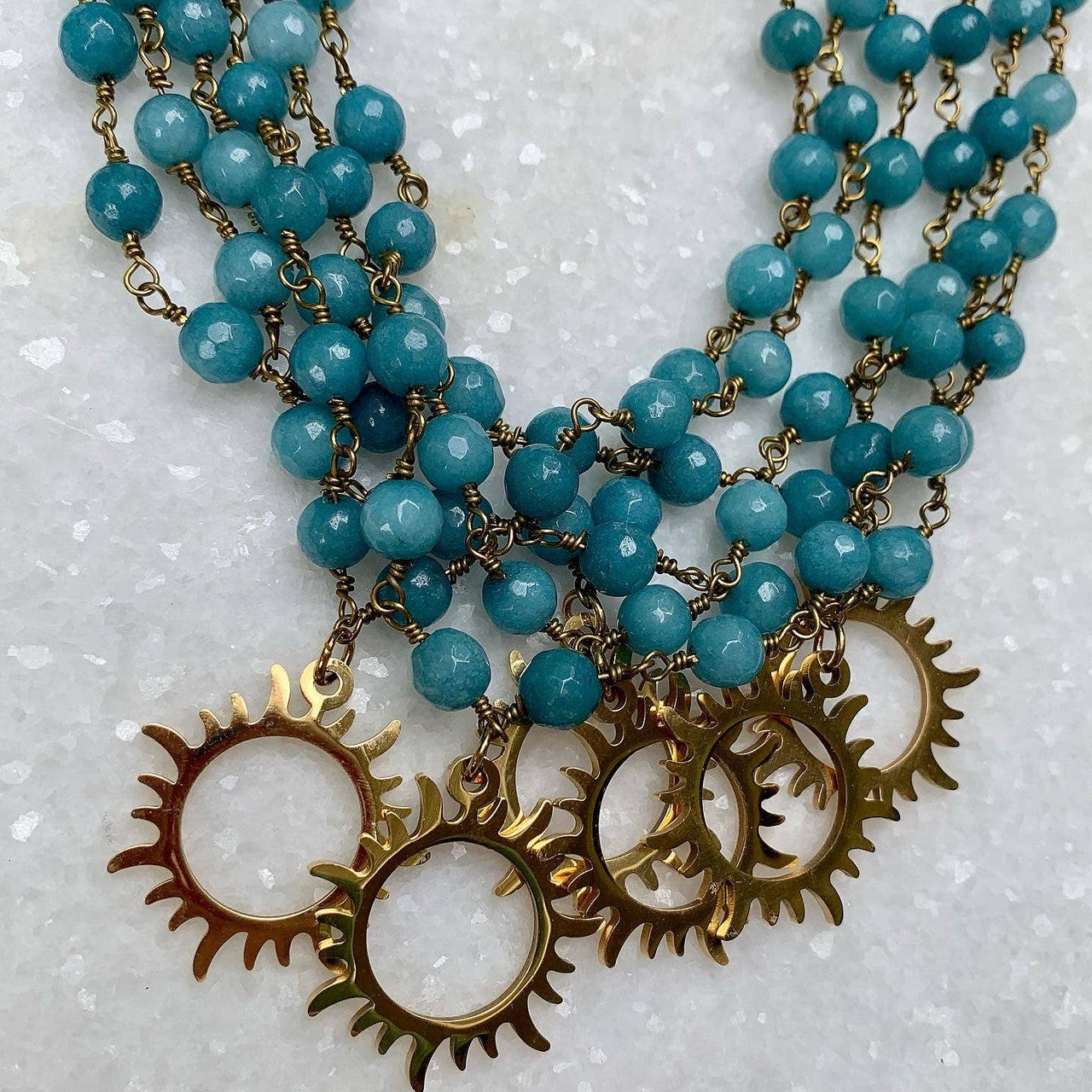 Evolve Botanica Chasing Cherubs Gifts and Accessories Helios Amazonite Necklace