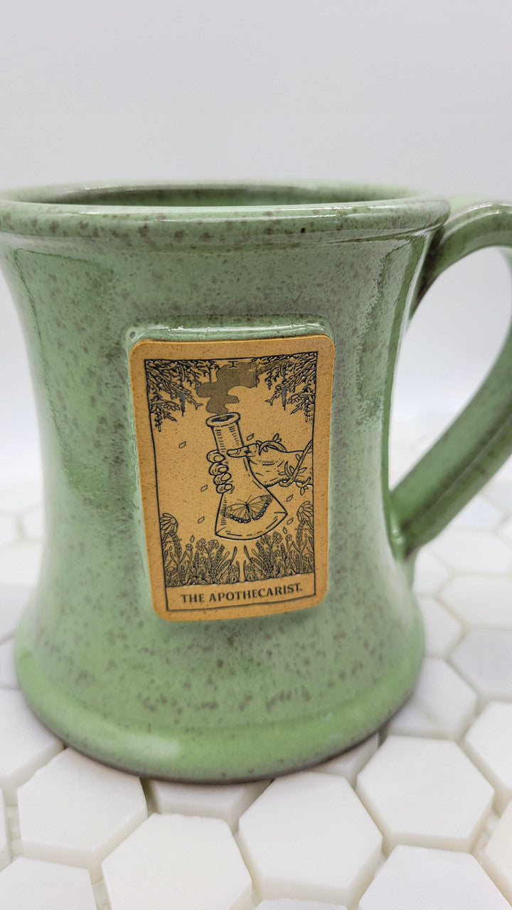 Tarot Apothecarist Mug - Green Gifts and Accessories Evolve Botanica