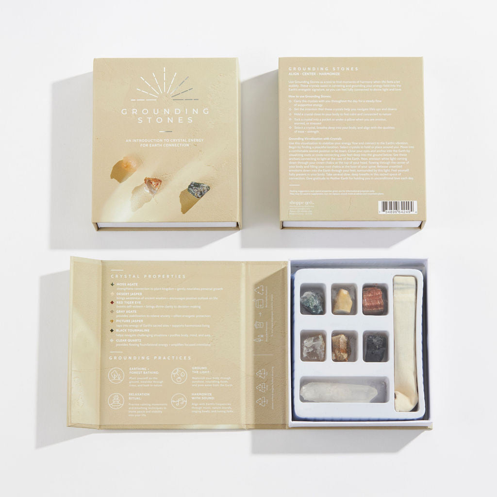 Grounding Stones Gift Set Evolve Botanica