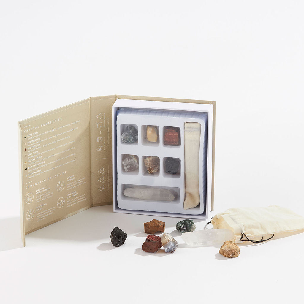 Grounding Stones Gift Set Evolve Botanica