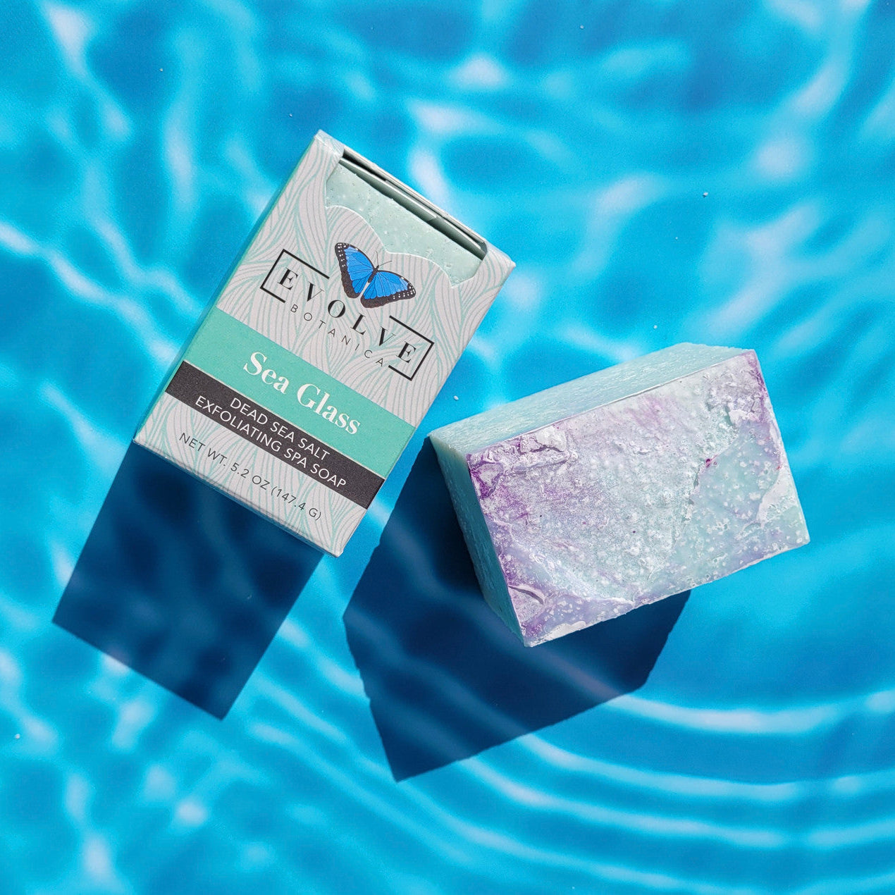 Evolve Botanica Specialty Soaps Specialty Soap - Sea Glass Salt Bar