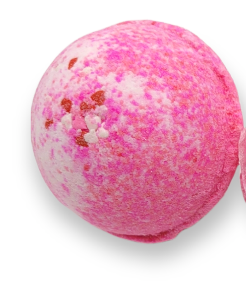 XOXO Bath Bomb - Berries, Cherry & Marshmallow Fluff